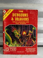 TSR Dungeons & Dragons Basic Rules Book 1, Original 1981 Printing