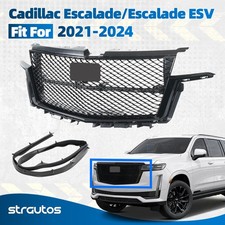 Front Upper Grille Black For 2021 2022 2023 2024 Cadillac Escalade Esv 85000010