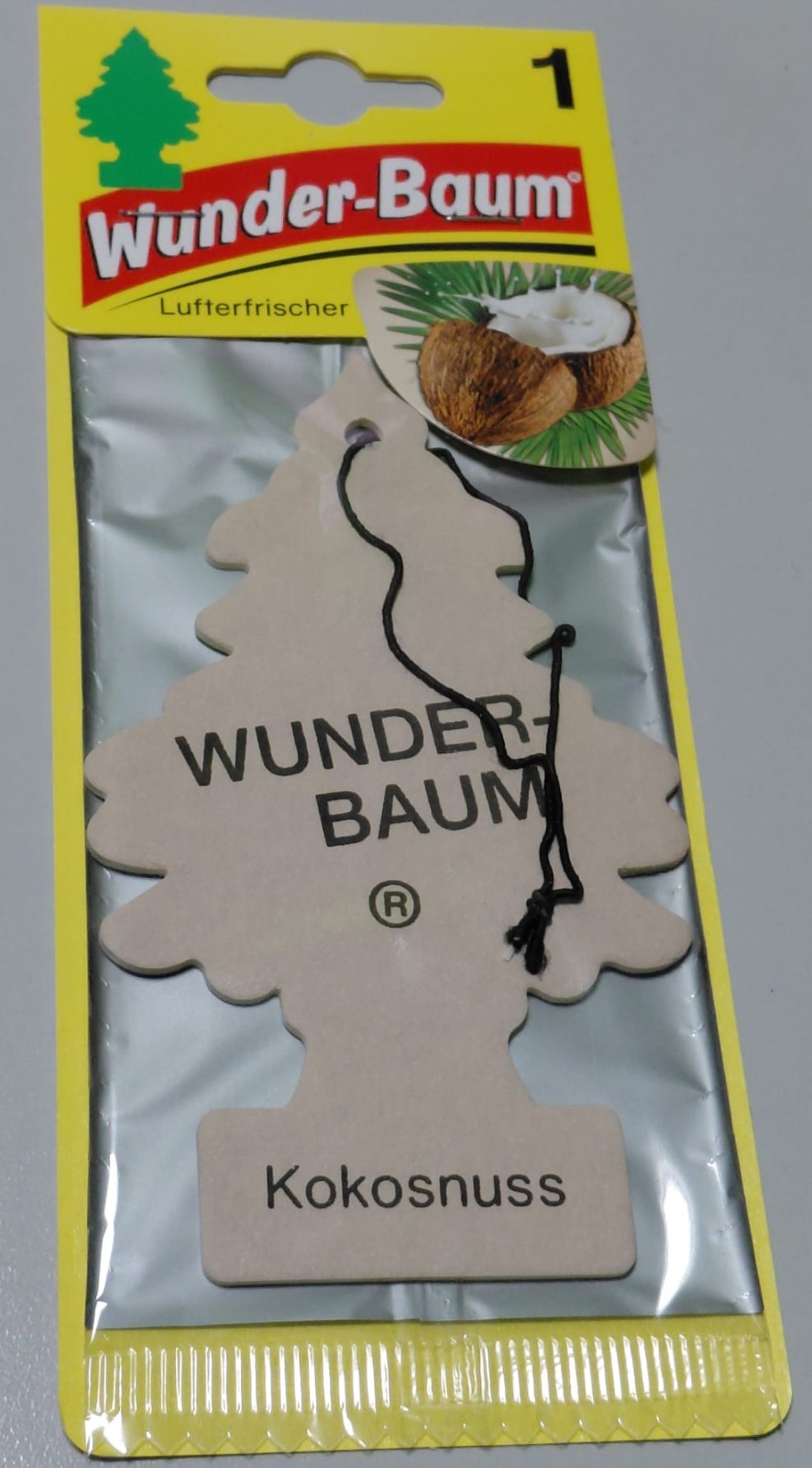 Kokosnuss Wunderbaum Wunder-Baum Little Trees Lufterfrischer 1 StüCk Original-image