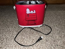 Peanuts The Original Snoopy Hot Dog Grille-pain Test Fonctionne B11