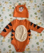 Disney Baby Tigger Bodysuit and Hat Costume 6-9 Months Winnie the Pooh Halloween