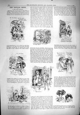 Alte 1900 nasse Feiertagsszenen oval Grille Königinnen Garten Party Cel viktorianisch