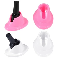 4PCS Soft Rubber Nail Polish Holder Stand Anti-Spill Nail Art Organizer