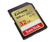 SanDisk Extreme 32GB SDXC Class 10 UHS-I 100MB/s 60MB/s SDSDXVT-032G-GNCIN