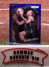 2025 Panini Prizm WNBA - Blue Velocity Prizm #101 Alanna Smith Lynx