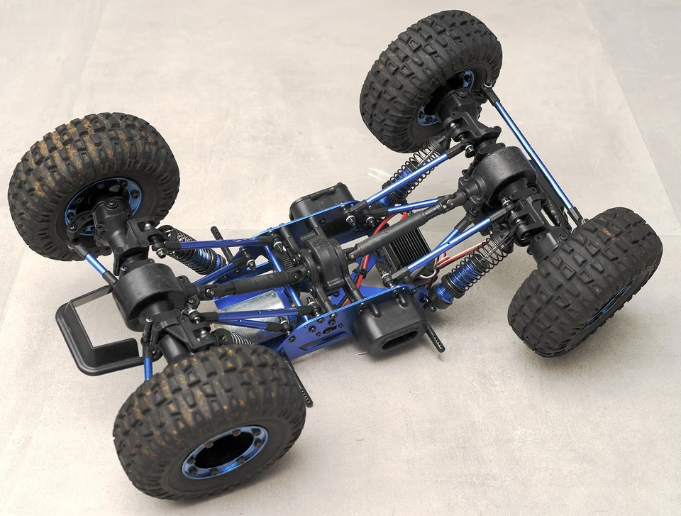 Carson X-Crawlee Crwawler 1:10 ++ RC Car 4WD ++ Brauchbar, teilkomplett ++ - Bild 3 von 3