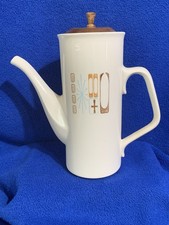 RARA CAFFETTIERA MCM Taylor Smith Taylor MODERNE Atomic Starburst coperchio in legno L👀K