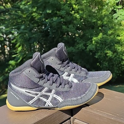 Asics Matflex Wrestling Shoes Men's 3.5 Lace-up Black