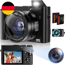 Digitalkamera-4K Autofocus Fotoapparat Digitalkamera Mit Selfie 64MP 16X Zoom An