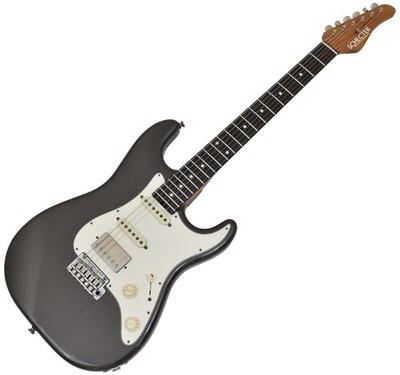 Schecter USA Custom Shop Traditional Wembley HSS Guitar Charcoal Aged Nitro