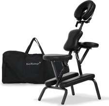 Folding Massage Chair Portable Therapy Tattoo Chairwith 4 Inches Thickness