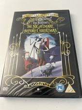 Image of The Nightmare Before Christmas DVD Tim Burton Special Edition Sealed FREE P&P
