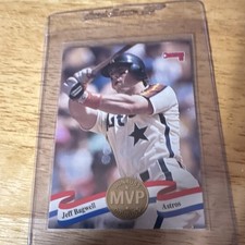 Donruss 1992 MVP Insert Jeff Bagwell Astros Baseball Card #MVP-24
