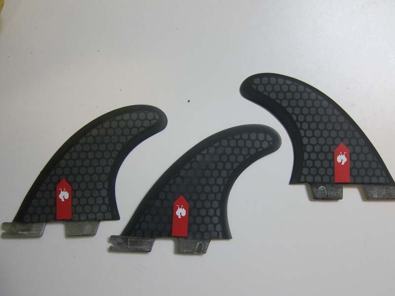 FCS surfboard fins