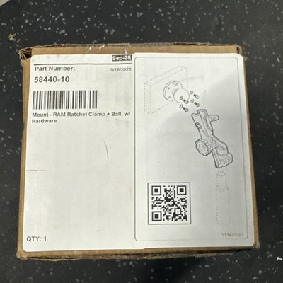 Trimble RAM Mount And Ball Part Number 58440-10 For Display Screen Mounting