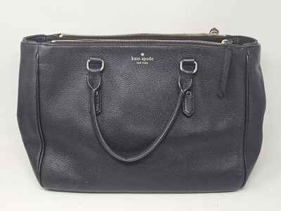 Kate Spade New York Mulberry Street Leighann Satchel Shoulder Bag Black