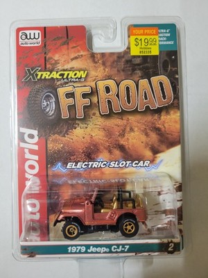Auto World 1979 Jeep CJ-7  HO Scale Slot Car SC407