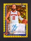 2025-26 Topps Chrome Jalen Brunson #TCA-JB Gold Geometric Autographs Auto /50