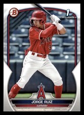 Jorge Ruiz 2023 Bowman #BP-123 Angels 1st Rookie BUY10GET5FREE