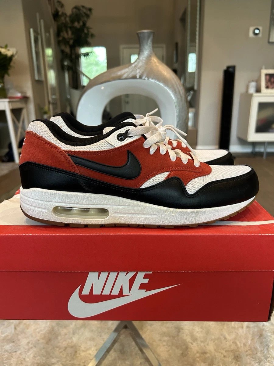 Nike Air Max 1 Essential White Gamma Orange for Sale