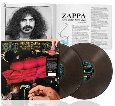 Frank Zappa One Size Fits All (50th) Double Vinyl Colorato PRE ORDER