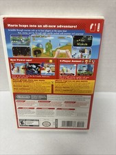 New Super Mario Bros. Wii Nintendo Wii Tested Working With Manual.