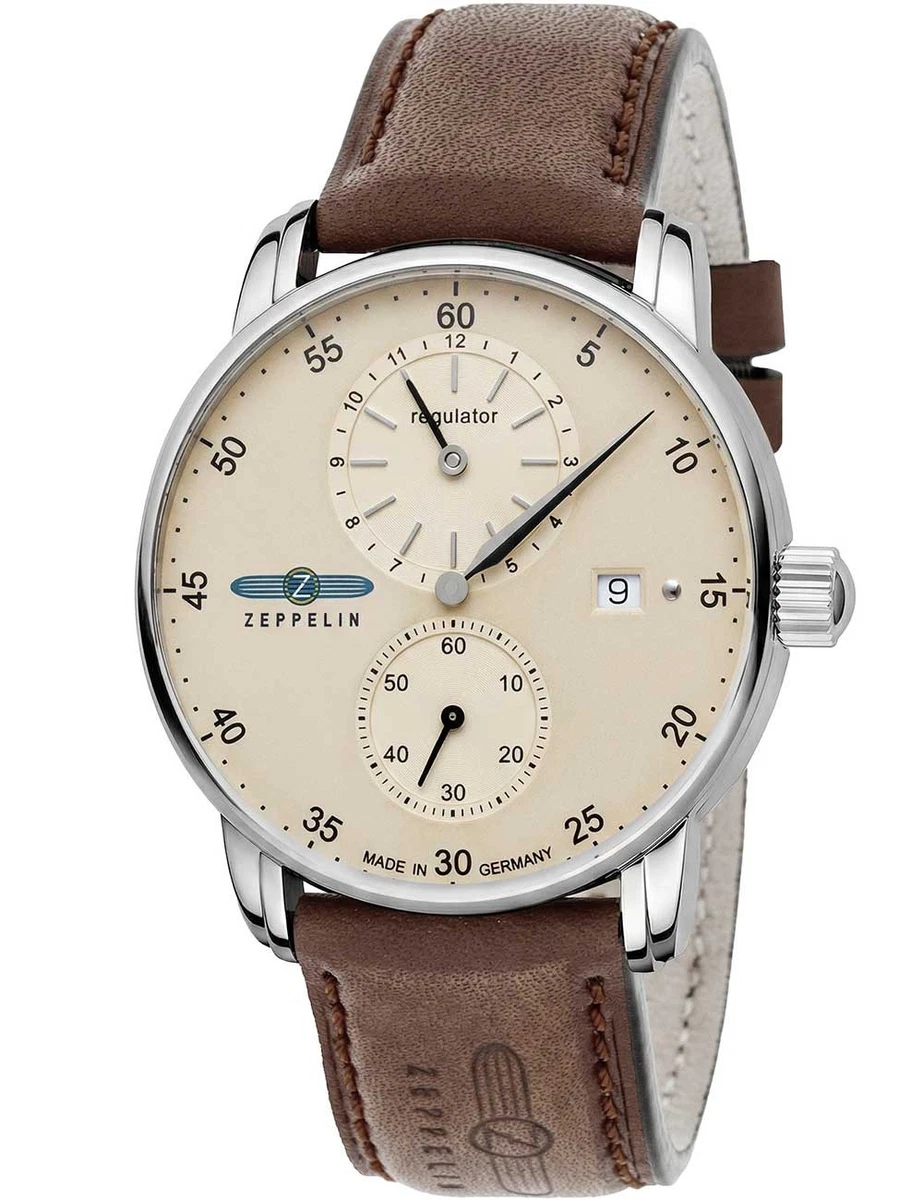 Zeppelin Watches 7680M2 – Orologio Uomo Al Quarzo In Acciaio Inox – Quadrante Rotondo Con Datario - 4