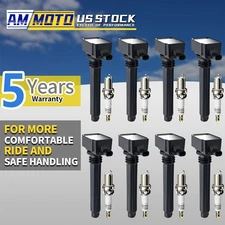 OEM UF648 6X Ignition Coil + Iridium Spark Plug For Jeep Dodge Ram Chrysler 3.6L