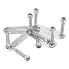 Soporte de 4 piezas para patines Soporte de cuatro ruedas Soportes de metal Base Accesorios