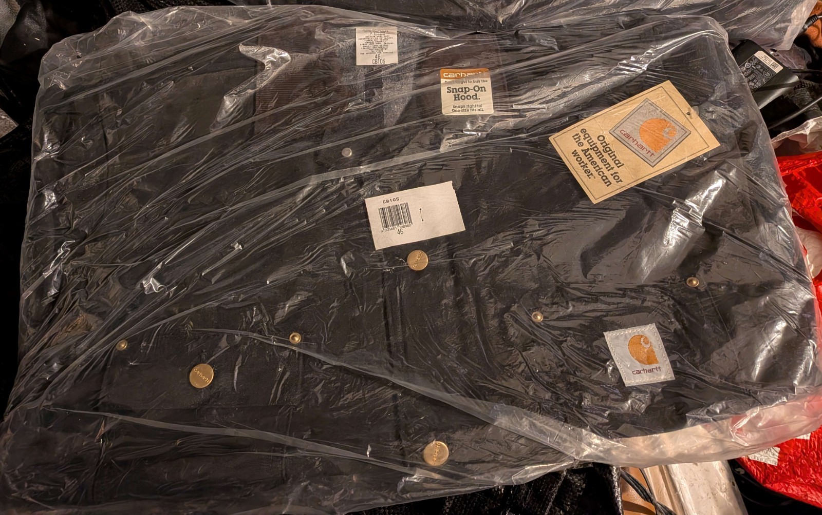 New Carhartt CB105 Chore Barn Coat Blanket Lined sz 46 made in USA