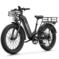 M1 Electric Bike For Adult 26" Fat Tire 1800W 48V 17.5Ah Mountain 36MPH Bicycle