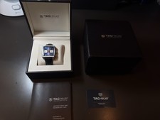 TAG Heuer Monaco Automatic Chronograph Blue Dial Leather Watch w/ Box & Papers 6