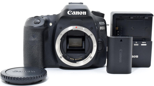 Canon EOS 80D 24.2MP DSLR APS-C Dual Pixel AF Body [Near Mint] from Japan