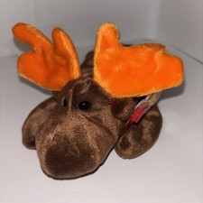 New With Tags  TY Beanie Baby Chocolate the Moose