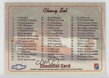 1992 Collect-A-Card Chevy Set Checklist #100 0c4