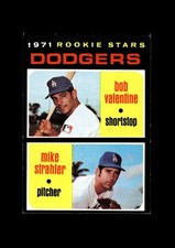 1971 Topps Set-Break #188 Bobby Valentine VG-VGEX *GMCARDS*