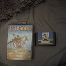 Treco Warsong Sega Genesis Cartridge w/ Original Case (1991)