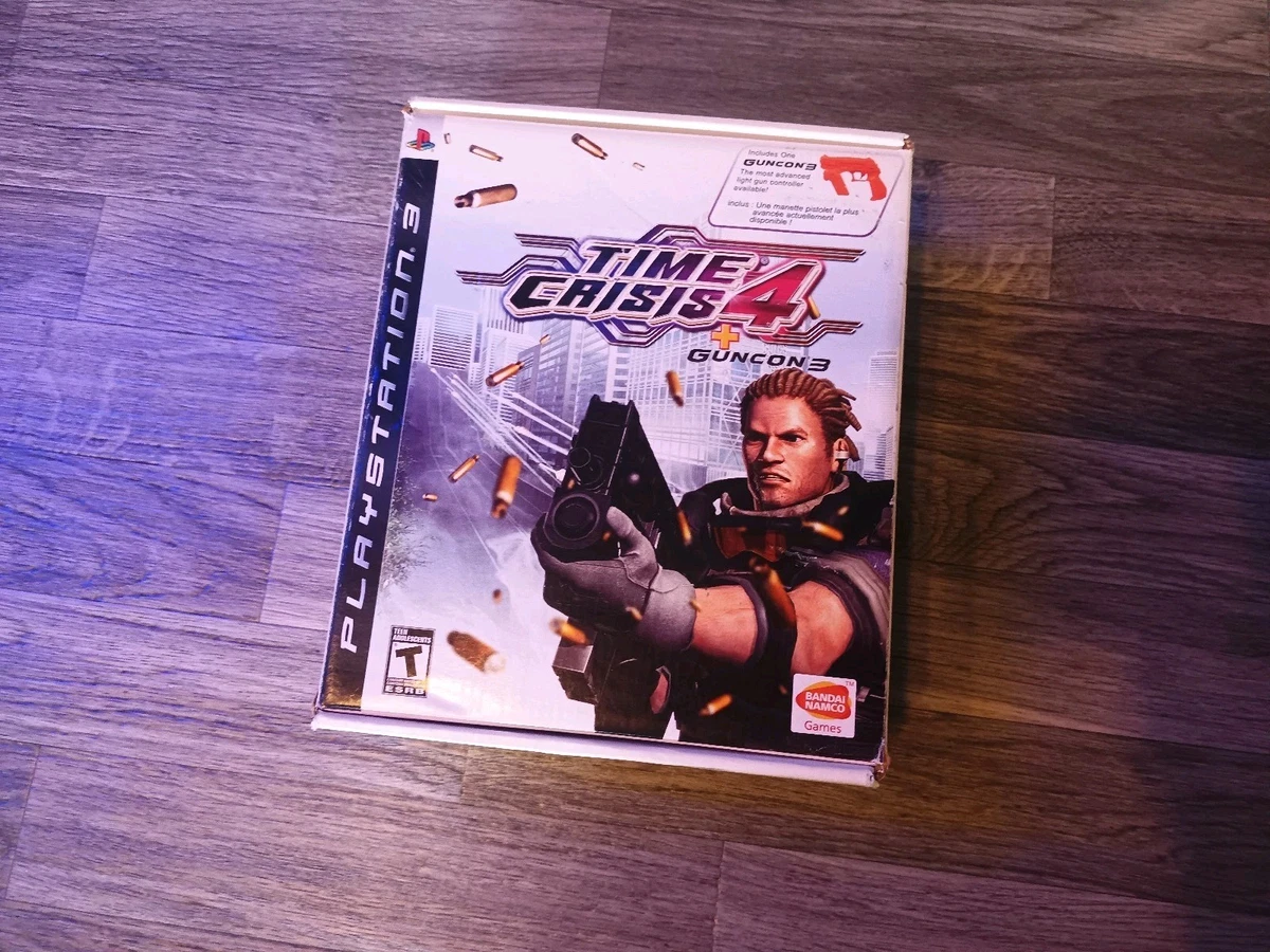 PS2 SONY PLAYSTATION 2 TIME CRISIS 3 PLUS GUNCON 2 x2 BIG BOX COMPLETE WORKS