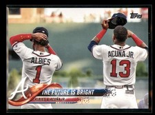 2018 Topps Update The Future Is Bright Ronald Acuna Jr. Ozzie Albies #US43