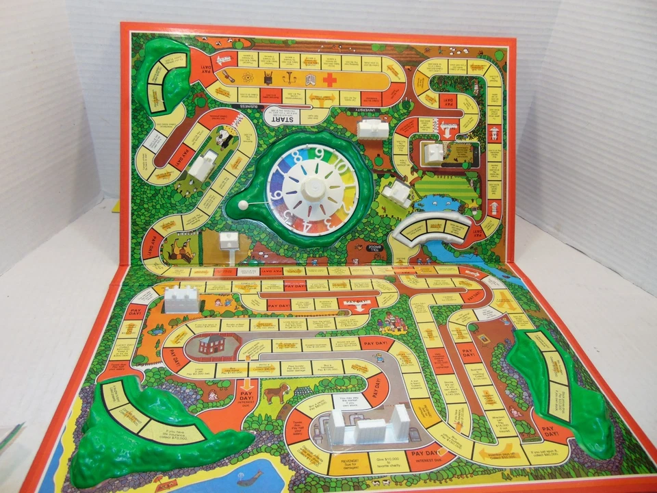 The Game of Life 1983 Milton Bradley Completo Foto 4 de 4