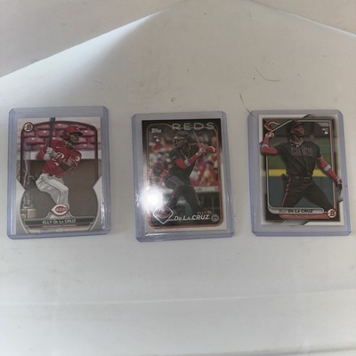 Elly De La Cruz Three Card Lot (All Different) #141, #22, And BP-65