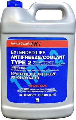 Extended Life Antifreeze Coolant Type 2 50/50 Pre-Diluted 1 Gallon Blue