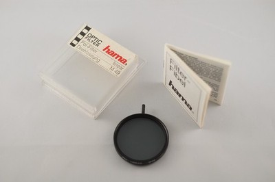 Hama Linear Polarizing Filter 49mm (M49)   Vintage Optic Filter   Made in German