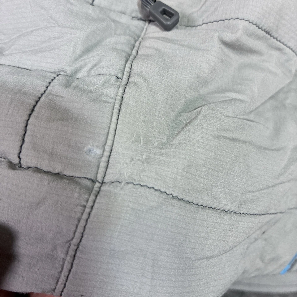 Patagonia Men’s Nano Air Puffer Hoody Drifter Grey Gray Blue Medium Jacket - Image 2 of 4