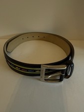 PAUL & SHARK YACHTING cintura uomo poliestere belt taglia Modello squalo taglia 38 100