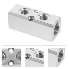  Multi-ventilated Drain Shunt Air Compressor Manifold Block Fittings