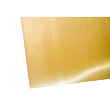 12 In. X 24 In.-22 Gauge Thick Solid Brass Sheet Metal