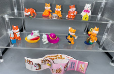 Satz Fremdfiguren Landrin Katzen  mit BPZ   --- inkl. Goldfisch TOP RAR Russland