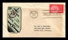 Dr Jim Stamps 25c Air Mail Universal Postal Union Anniv First Day Cover Ioor