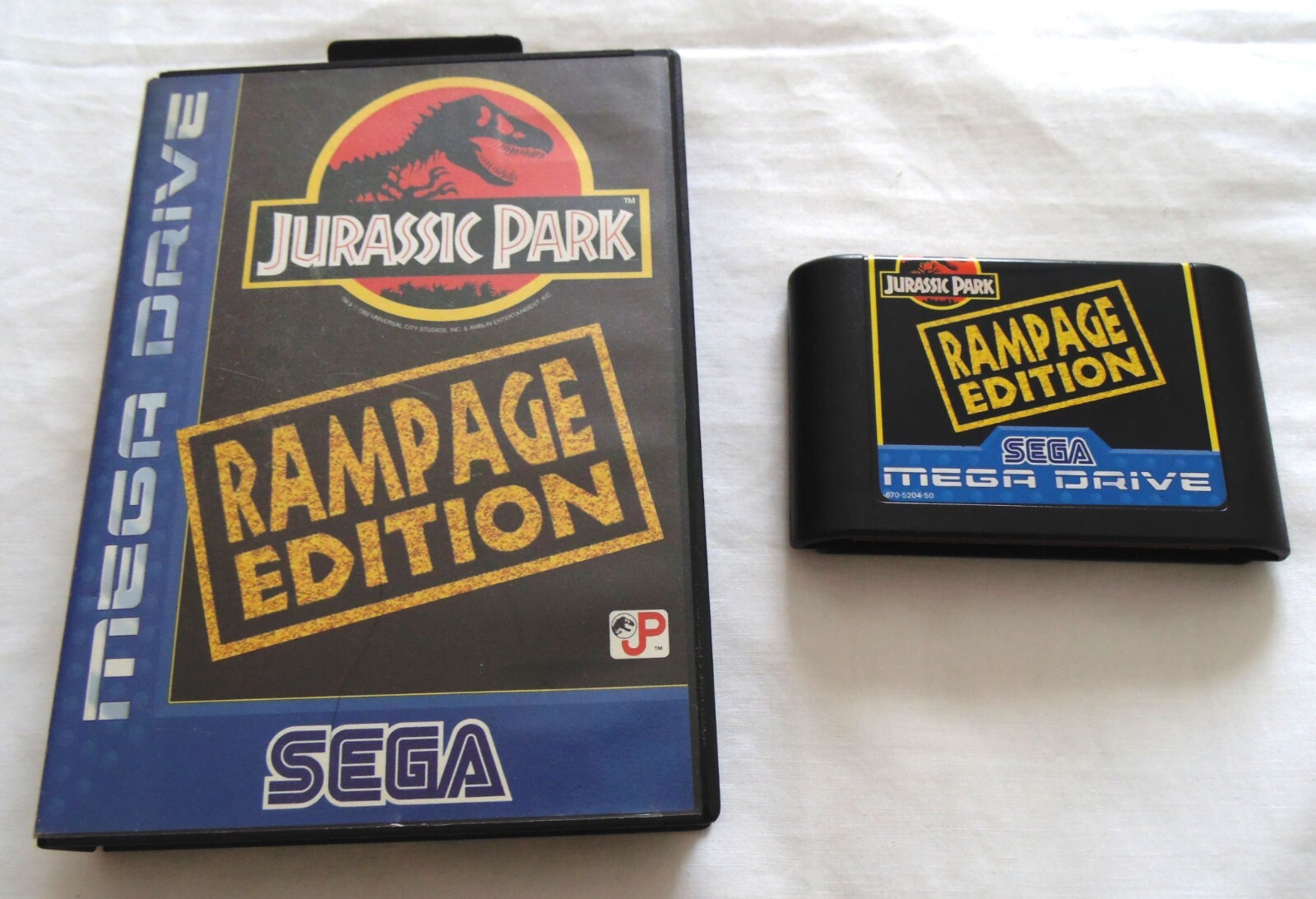 jurassic park rampage edition authentique version originale sega megadrive